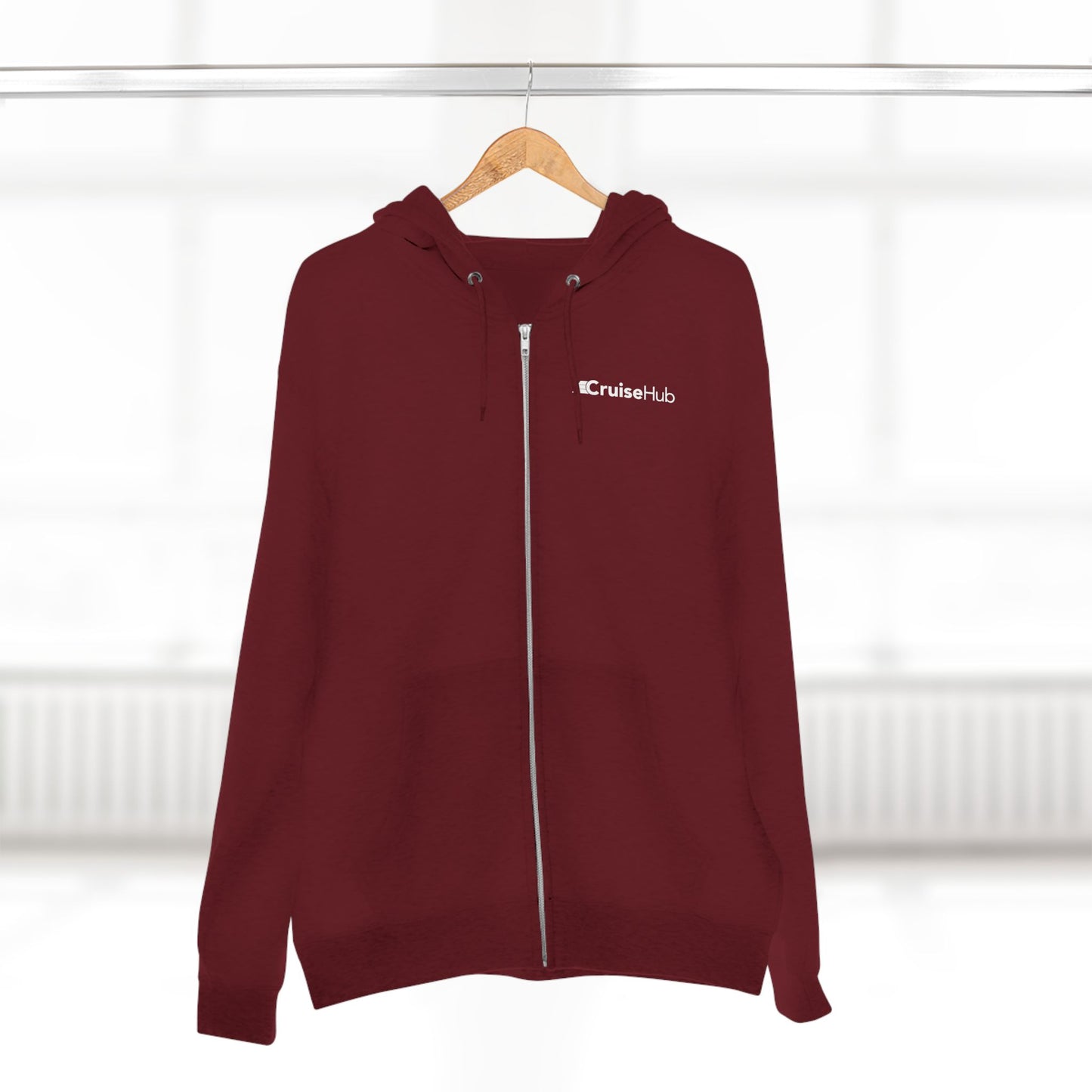 CruiseHub Unisex Zip Hoodie - Cozy Travel Style for Adventures