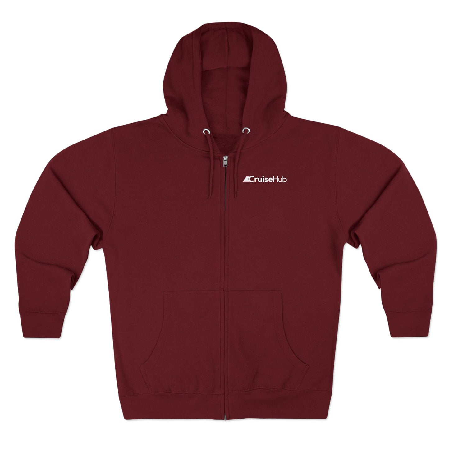 CruiseHub Unisex Zip Hoodie - Cozy Travel Style for Adventures